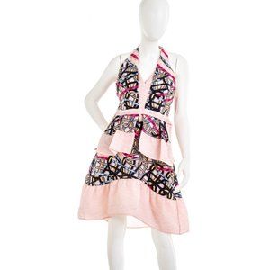 PETER PILOTTO Silk Blend Cocktail Dress Pre-Owned